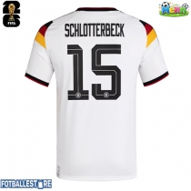 Tyskland Nico Schlotterbeck #15 Hjemmedrakt VM 2026 Kortermet